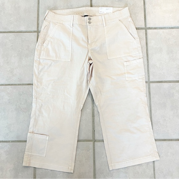 American Eagle Outfitters Pants - American Eagle Stretch Low Rise Kick Crop Pant NWT Size 16